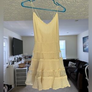 Nanamacs lace up dress